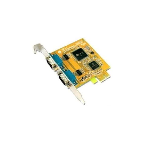 Sunix SER6437A Dual Port PCI Express Serial RS-232 Card SER6437A