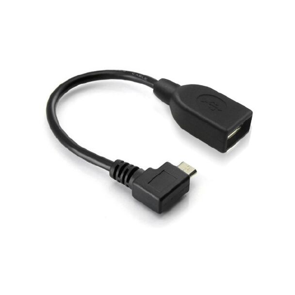 Alogic USB2-MCAB-RTADP Right Angle 30cm Micro USB Male to USB Type A Female