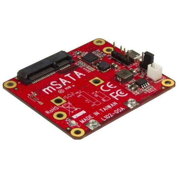 StarTech PIB2MS1 USB to mSATA Converter for Raspberry Pi