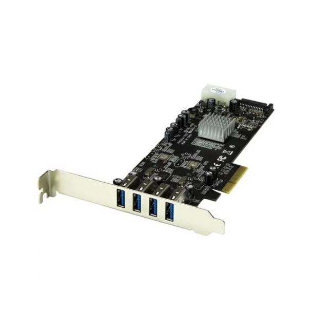 StarTech PEXUSB3S42V 4 Port Dual Bus PCIe USB 3 Card w/ UASP