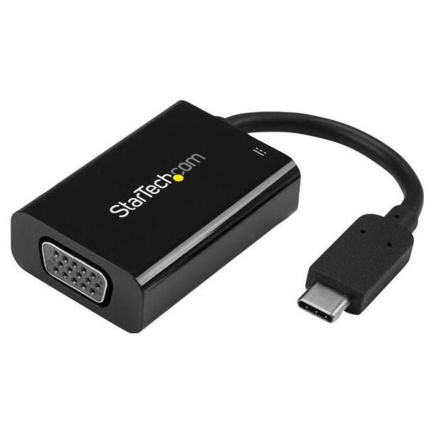 StarTech CDP2VGAUCP USB-C to VGA Adapter w/ Power Delivery