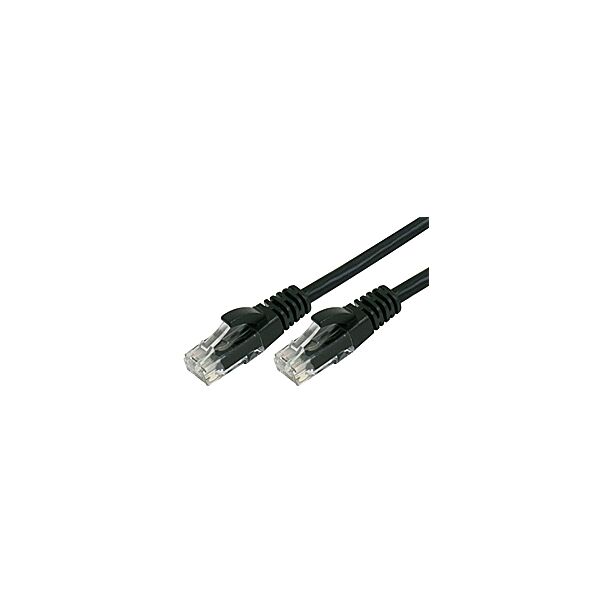 Comsol UTP-.5-C6A-BLK 0.5M 10GbE Cat 6A UTP Patch Cable LSZH - Black