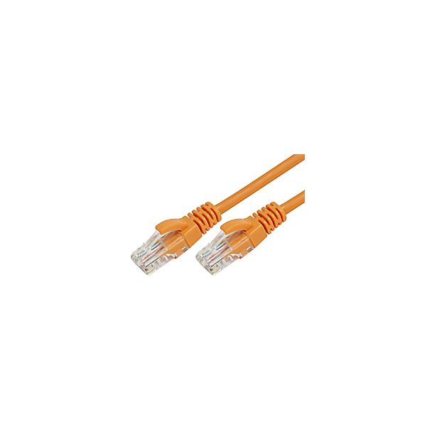 Comsol UTP-01-6B-ORA 1M RJ45 Cat 6 Patch Cable - Orange