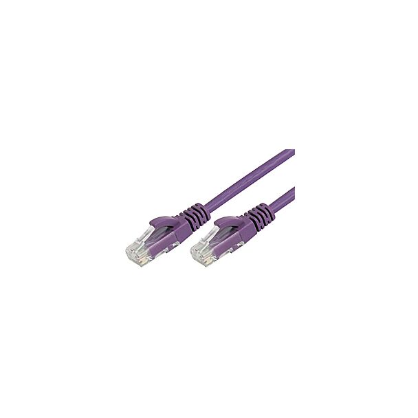 Comsol UTP-01-6B-PUR 1M RJ45 Cat 6 Patch Cable - Purple