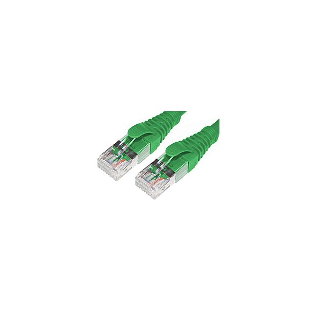 Comsol STP-03-C6A-GRN 3M 10GbE Cat 6A S/FTP Shielded Patch Cable - Green