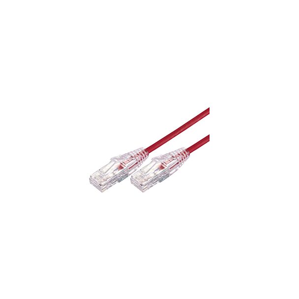 Comsol UTP-1.5-C6A-UT-RED 1.5m RJ45 Cat 6A Ultra Thin Patch Cable - Red