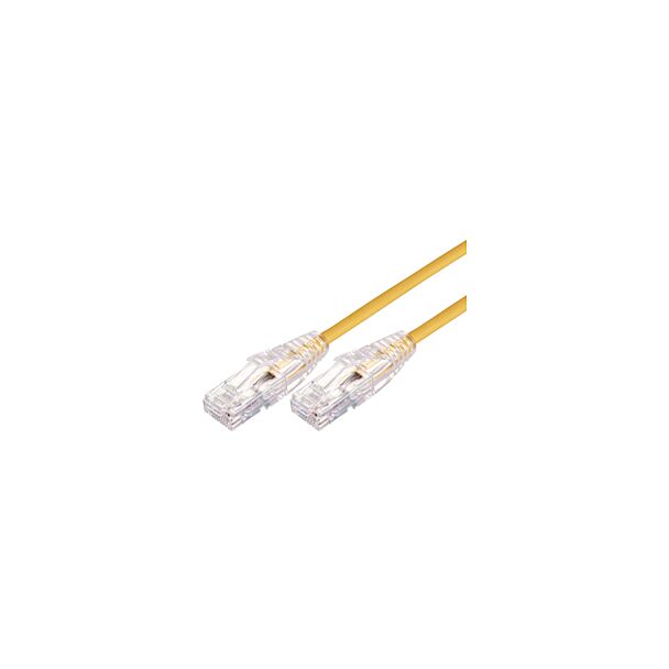 Comsol UTP-1.5-C6A-UT-YEL 1.5m RJ45 Cat 6A Ultra Thin Patch Cable - Yellow