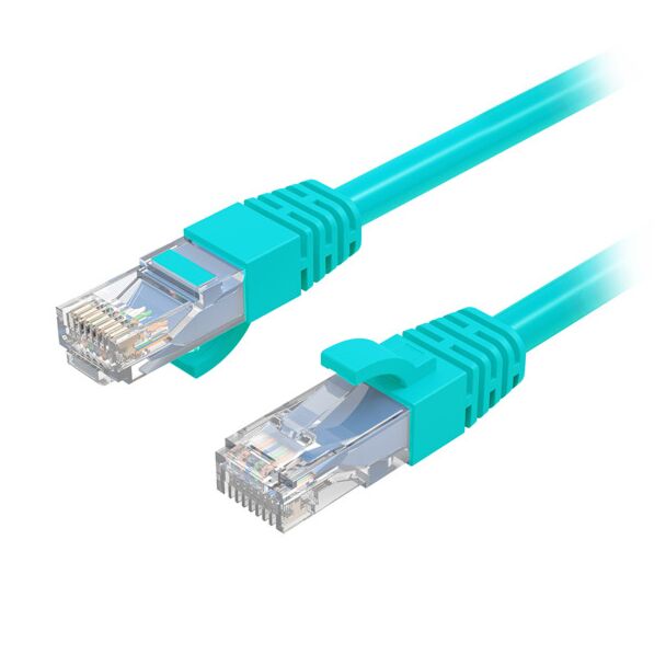 Cruxtec RC6-010-GR 1m 26AWG OFC(Oxygen Free Copper) CAT6 Network Cable