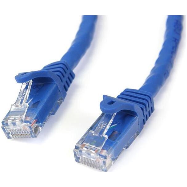 StarTech N6PATC10MBL 10m Blue Snagless Cat6 UTP Patch Cable