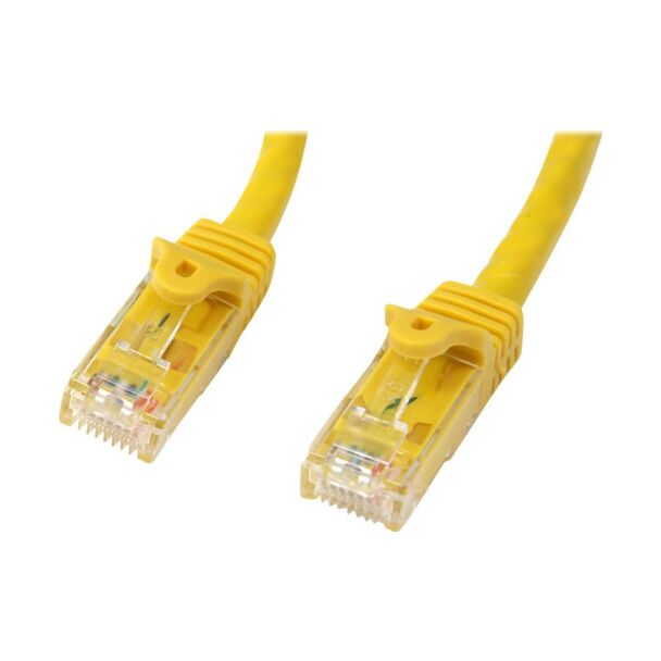 StarTech N6PATC10MYL 10m Yellow Snagless UTP Cat6 Patch Cable