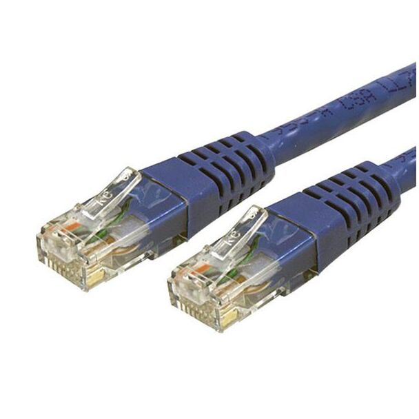 StarTech N6PATC15MBL 15m Blue Snagless Cat6 UTP Patch Cable