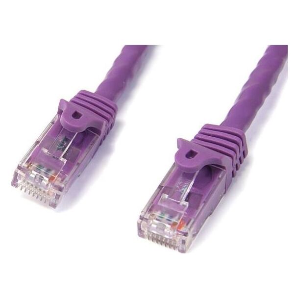 StarTech N6PATC2MPL 2m Purple Snagless UTP Cat6 Patch Cable