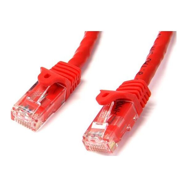 StarTech N6PATC2MRD 2m Red Snagless UTP Cat6 Patch Cable