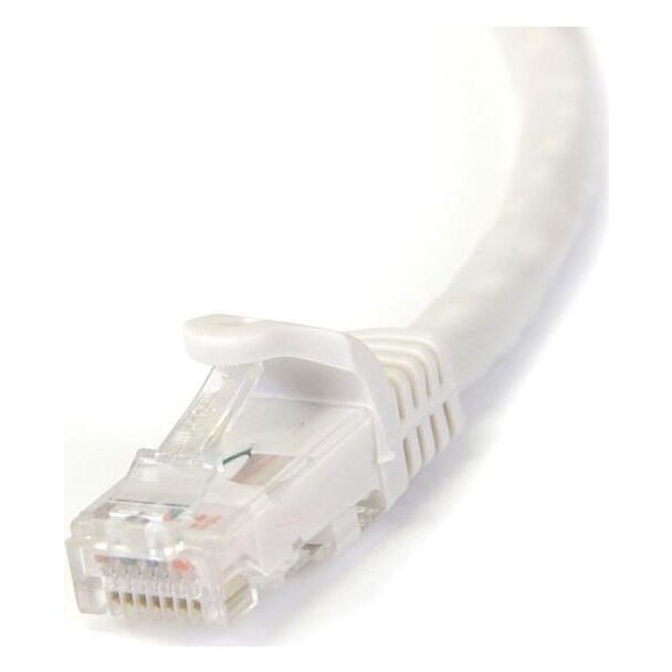 StarTech N6PATC3MWH 3m White Snagless UTP Cat6 Patch Cable