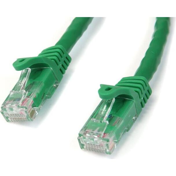 StarTech N6PATC50CMGN 0.5m Green Snagless UTP Cat6 Patch Cable