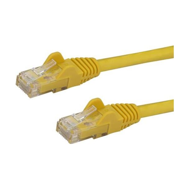 StarTech N6PATC50CMYL 0.5m Yellow Snagless Cat6 Patch Cable