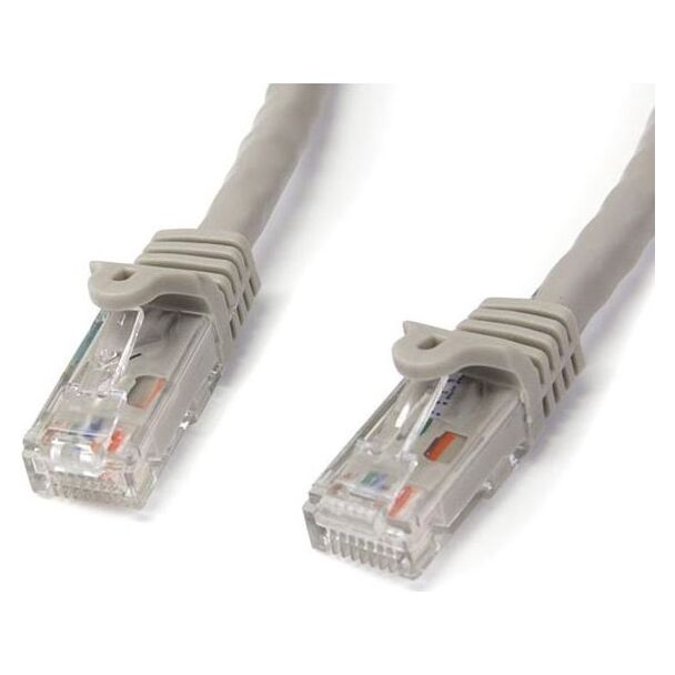 StarTech N6PATC1MGR 1m Gray Snagless UTP Cat6 Patch Cable