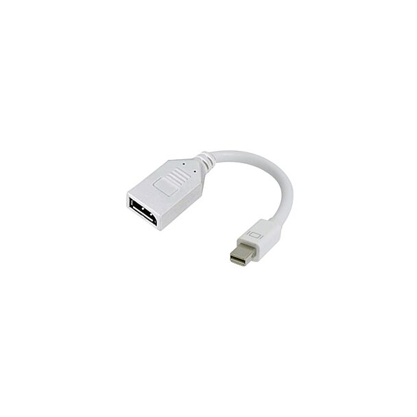 Comsol MD-DP-AD 20cm Mini DisplayPort Male to DisplayPort Female Adapter