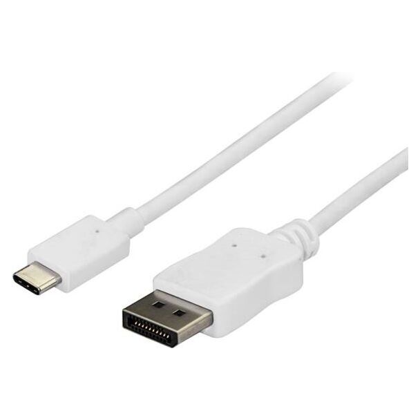 StarTech CDP2DPMM6W 6ft USB C to DisplayPort Cable - 4K 60Hz