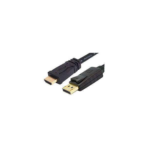 Comsol DP-HDMI-MM-01 1M DisplayPort Male to HDMI Male Cable