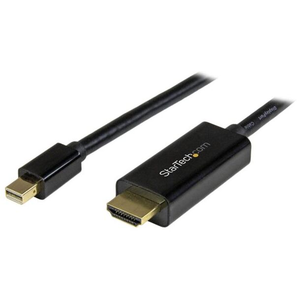 StarTech MDP2HDMM1MB 3 ft mDP to HDMI converter cable