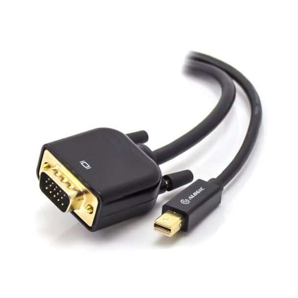 Alogic MDP-VGA-02-MM 2m Mini DisplayPort to VGA Cable Male to Male