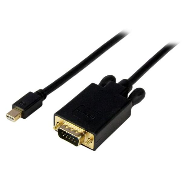 StarTech MDP2VGAMM3B 3ft Mini DisplayPort to VGA