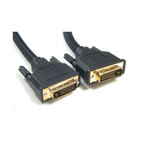 Astrotek AT-DVID-MM-4.5 DVI-D Cable 5m - 24+1 pins Male to Male Dual Link 30AWG OD8.6mm Gold Plated RoHS