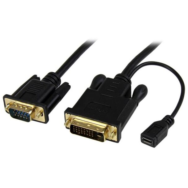 StarTech DVI2VGAMM10 10ft DVI to VGA Adapter Converter Cable