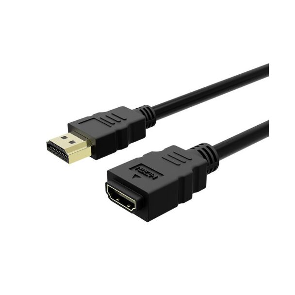 Simplecom CAH305 0.5M High Speed HDMI Extension Cable UltraHD M/F (1.6ft)