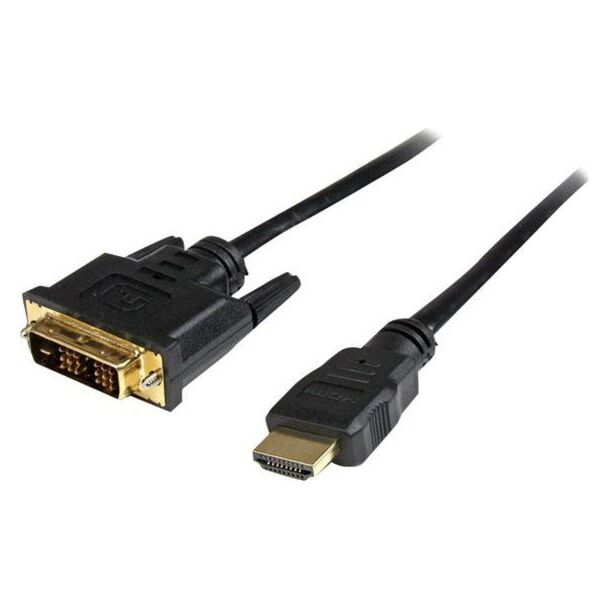 StarTech HDDVIMM50CM 0.5m HDMI to DVI-D Cable - M/M