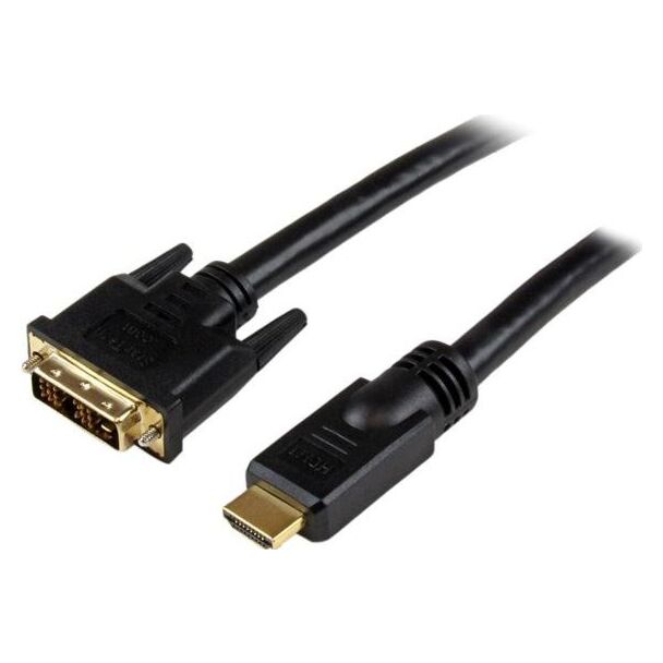 StarTech HDDVIMM15M 15m High Speed HDMI to DVI Cable