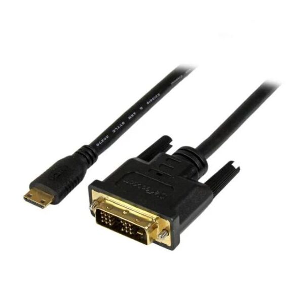 StarTech HDCDVIMM3M 3m Mini HDMI to DVI-D Cable - M/M