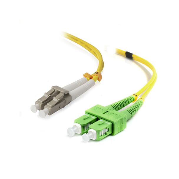 Alogic SCALC-05-OS2 5m SCA-LC Single Mode Duplex LSZH Fibre Cable 09/125 OS2