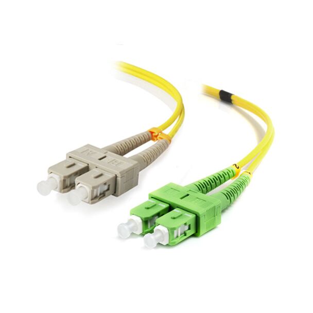 Alogic SCASC-10-OS2 10M SCA-SC Single Mode Duplex LSZH Fibre Cable 09/125 OS2