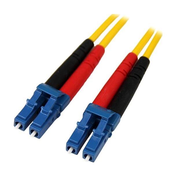 StarTech SMFIBLCLC10 10m SM Duplex Fiber Patch Cable LC to LC