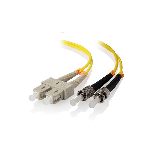 Alogic SCST-03-OS2 3m SC-ST Single Mode Duplex LSZH Fibre Cable 09/125 OS2