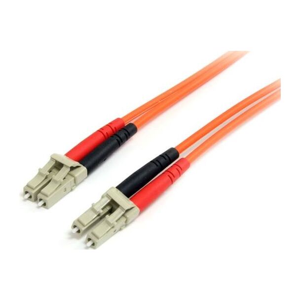 StarTech FIBLCLC5 5m Multimode Fiber Patch Cable LC - LC