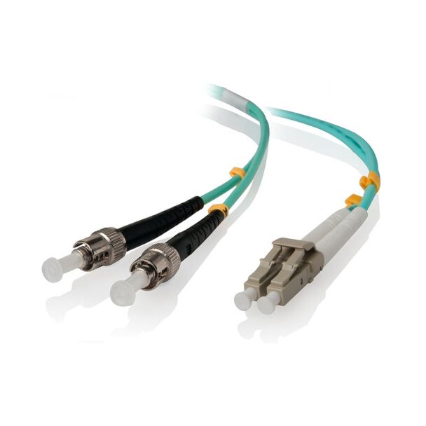 Alogic LCST-10-OM4 10m LC-ST 40G/100G Multi Mode Duplex LSZH Fibre Cable 50/125 OM4