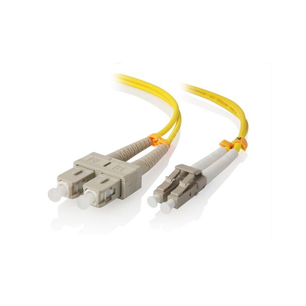 Alogic LCSC-03-OS2 3m LC-SC Single Mode Duplex LSZH Fibre Cable 09/125 OS2