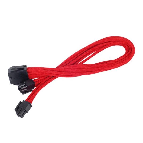 Silverstone SST-PP07-EPS8R EPS-8pin to EPS/ATX-4+4pin(300mm), Red