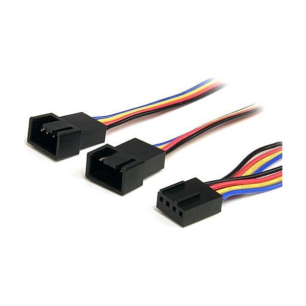 StarTech FAN4SPLIT12 12 4Pin PWM Fan Extension Power Y Cable