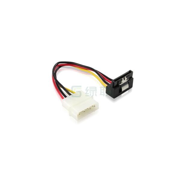 Molex MDSATA Male to Down Angle SATA Power Female Cable