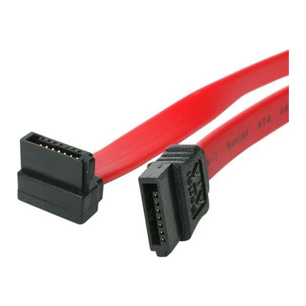 StarTech SATA12RA1 12in SATA to Right Angle SATA Cable