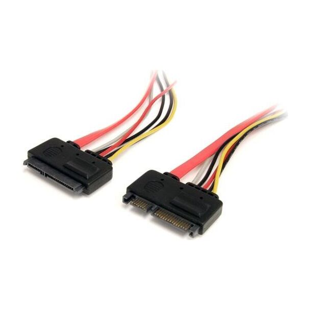 StarTech SATA22PEXT 12in 22 Pin SATA Power/Data Ext Cable