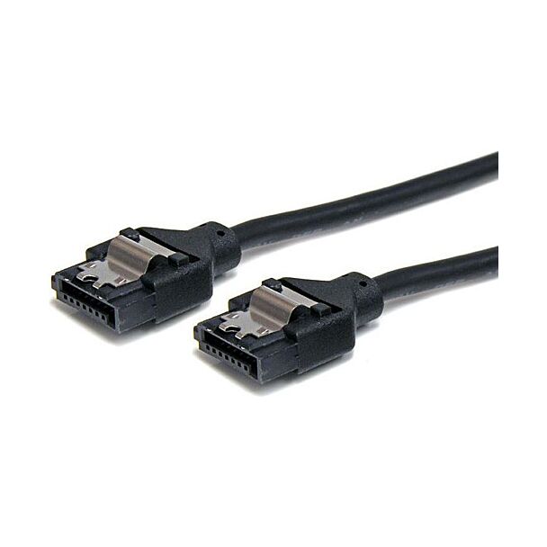 StarTech LSATARND24 24in Latching Round SATA Cable