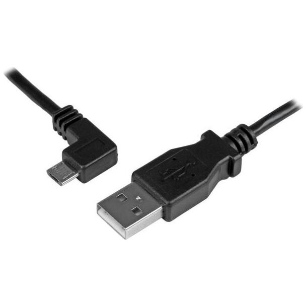 StarTech USBAUB1MLA 3ft Angled Micro-USB Charge & Sync Cable