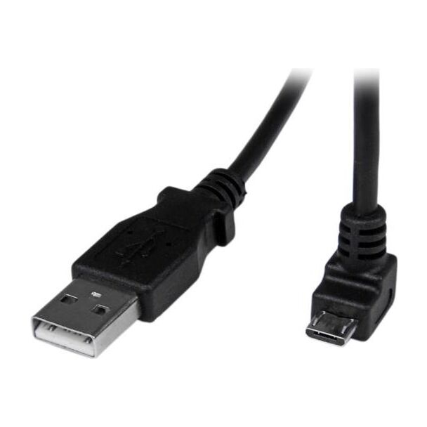 StarTech USBAUB2MD 2m USB to Down Angle Micro USB Cable