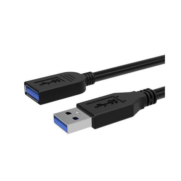 Simplecom CA305 0.5M USB 3.0 SuperSpeed Extension Cable Insulation Protected 50CM