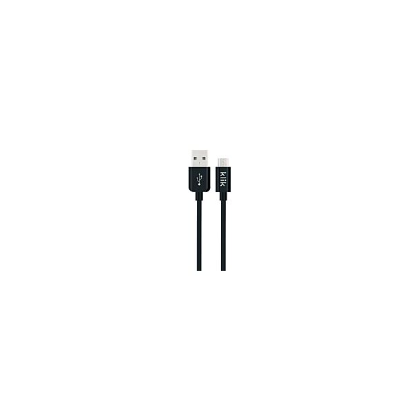 Comsol KM12BK 1.2M Micro USB Sync/Charge Cable - Black